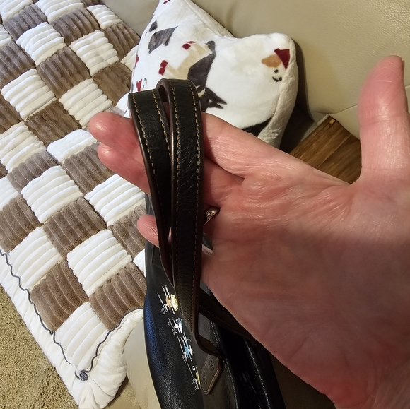 Coach Snoopy Skating Leather Tote - Picture 4 of 10